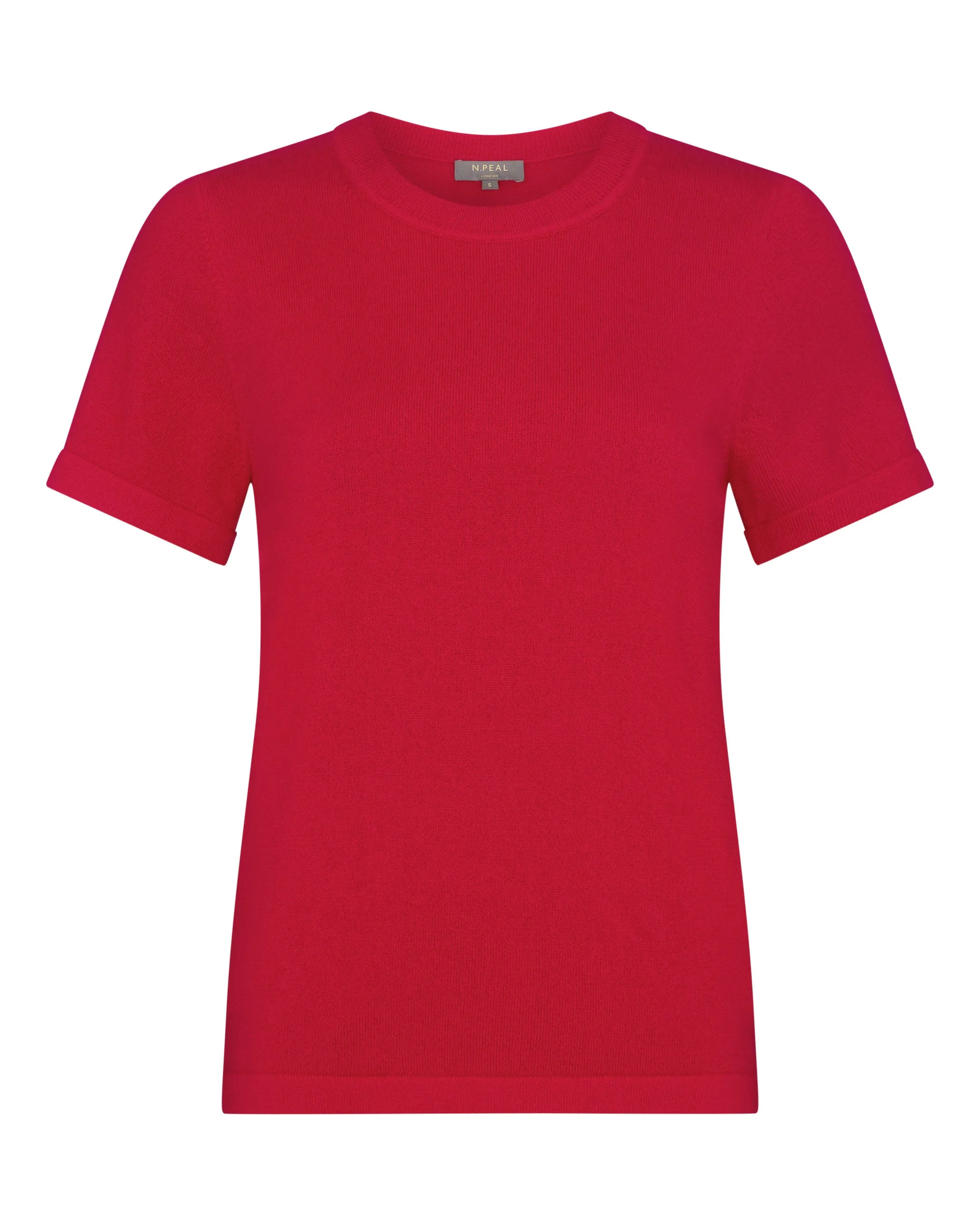 Women's Lottie Cashmere T-Shirt Riding Red