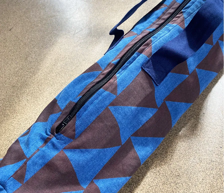Yoga mat bag with zip